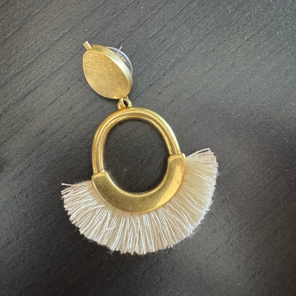 Madewell Fringe Statement Earring - Picture 3 of 6